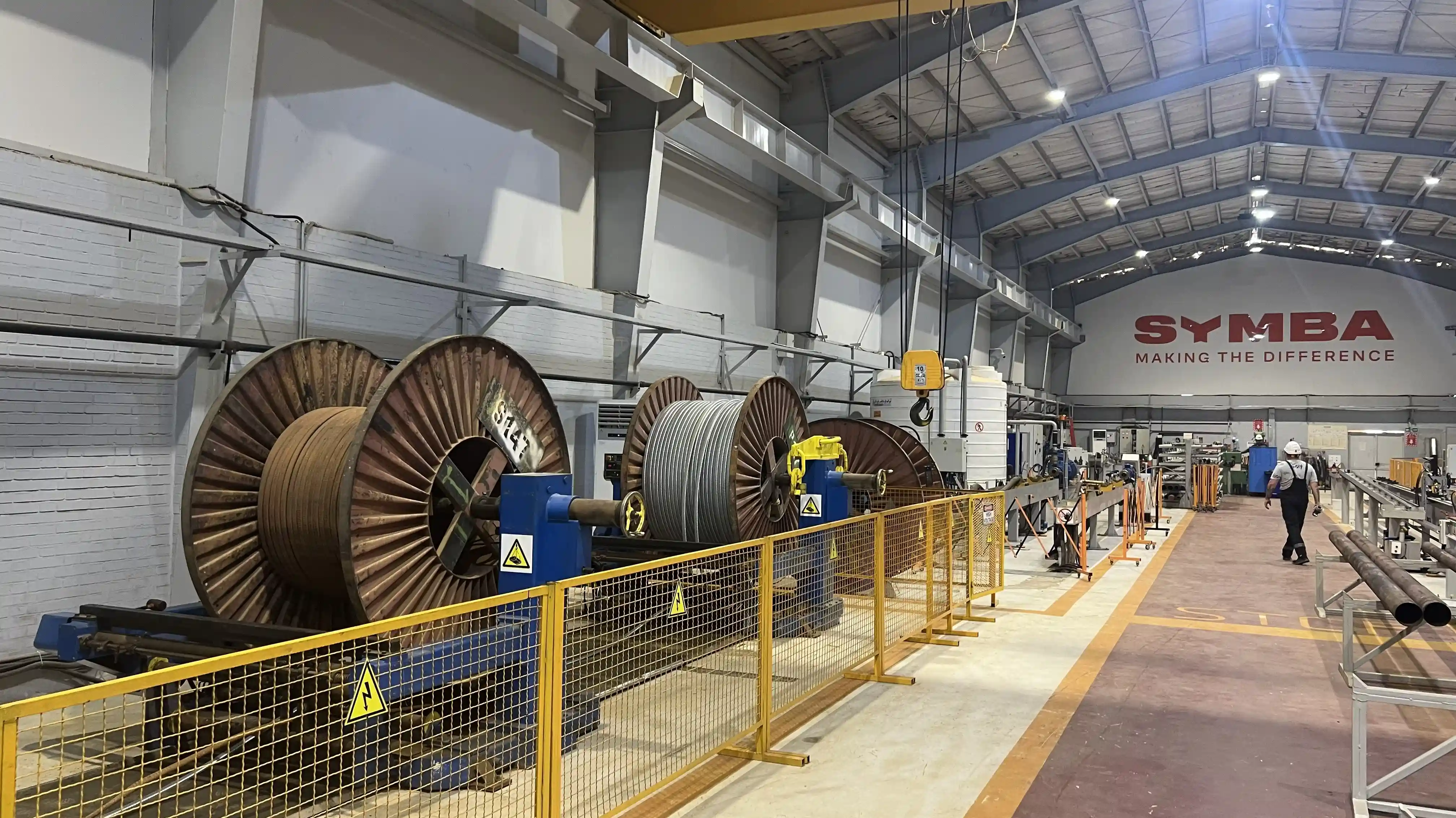 electric submersible pumps Production Hall at SYMBA Mahshahr workshop